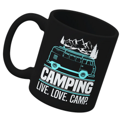 Camping Live Love Camp 11oz Mug